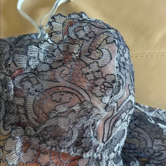 NWT Victoria’s Secret Dream Angels Matching Blue Lace Set - Picture 5 of 5